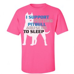 Unisex Ultra Cotton Safety Neon Crewneck Tee