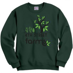 Unisex Film and Foil Crewneck Sweatshirt