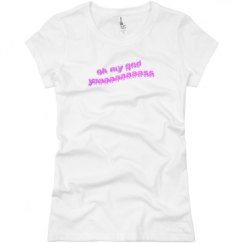 Ladies Slim Fit Basic Promo Jersey Tee