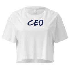 Ladies Festival Cali Crop Top Tee