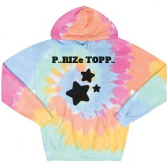 Unisex Tie-Dye Fleece Hoodie