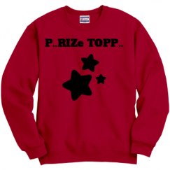 Unisex Film and Foil Crewneck Sweatshirt