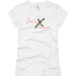 Ladies Slim Fit Basic Promo Jersey Tee