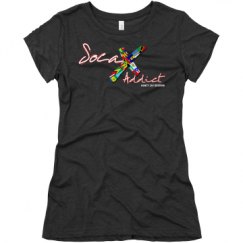Ladies Slim Fit Super Soft Triblend Tee