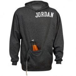 Unisex Beer Holder Tailgate Hoodie