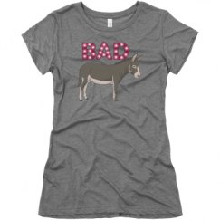 Ladies Slim Fit Super Soft Triblend Tee