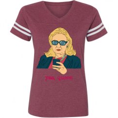 Ladies Relaxed Fit Vintage Sports Tee