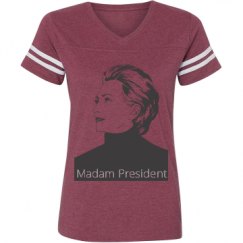 Ladies Relaxed Fit Vintage Sports Tee