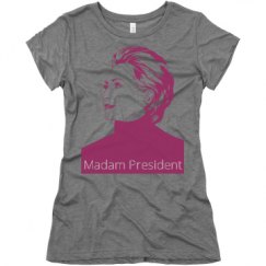 Ladies Slim Fit Super Soft Triblend Tee