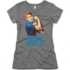 Ladies Slim Fit Super Soft Triblend Tee