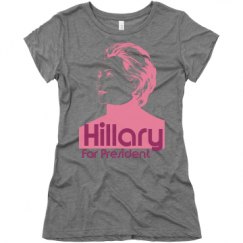 Ladies Slim Fit Super Soft Triblend Tee