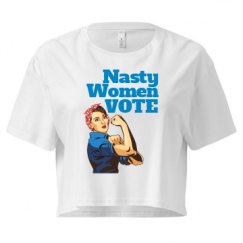 Ladies Festival Cali Crop Top Tee