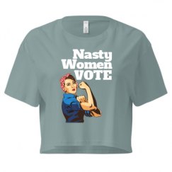 Ladies Festival Cali Crop Top Tee