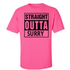 Unisex Ultra Cotton Safety Neon Crewneck Tee