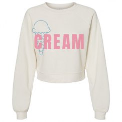 Women's Raglan Pullover Fleece