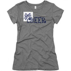 Ladies Slim Fit Super Soft Triblend Tee
