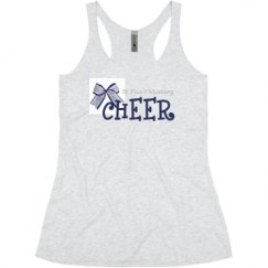 Ladies Slim Fit Super Soft Racerback Triblend Tank
