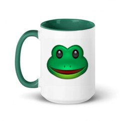 15oz Ceramic Mug with Color Inside