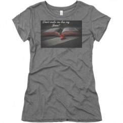 Ladies Slim Fit Super Soft Triblend Tee