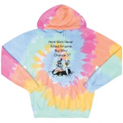 Unisex Tie-Dye Fleece Hoodie