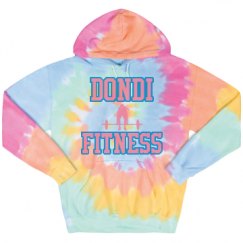 Unisex Tie-Dye Fleece Hoodie