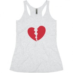 Ladies Slim Fit Super Soft Racerback Triblend Tank