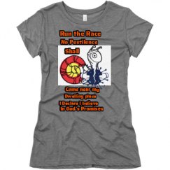 Ladies Slim Fit Super Soft Triblend Tee