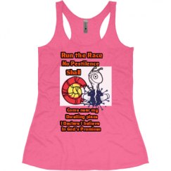 Ladies Slim Fit Super Soft Racerback Triblend Tank
