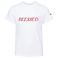 Youth Champion Short Sleeve Tagless Tee