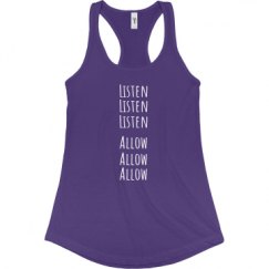 Ladies Slim Fit Racerback Tank Top