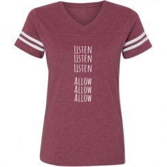 Ladies Relaxed Fit Vintage Sports Tee