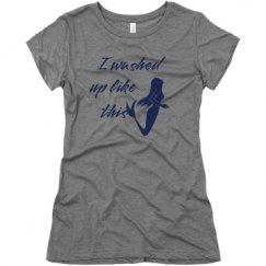 Ladies Slim Fit Super Soft Triblend Tee