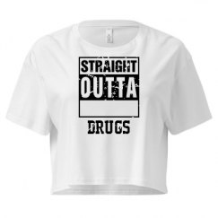 Ladies Festival Cali Crop Top Tee