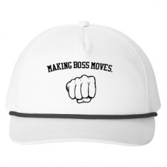 Snapback Five-Panel Rope Hat