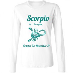 Ladies Relaxed Fit Basic Long Sleeve Tee