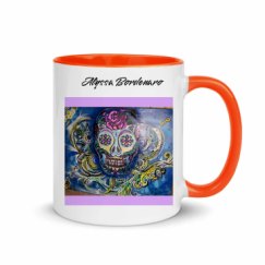 11oz Ceramic Mug with Color Inside
