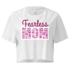 Ladies Festival Cali Crop Top Tee