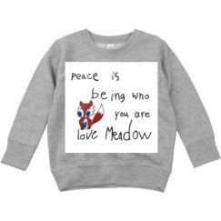 Toddler Crewneck Basic Promo Sweatshirt