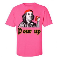 Unisex Ultra Cotton Safety Neon Crewneck Tee