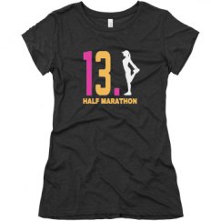 Ladies Slim Fit Super Soft Triblend Tee