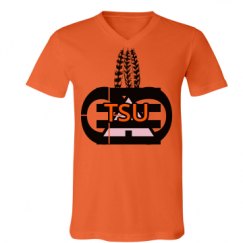 Unisex V-Neck Jersey Tee