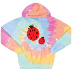Unisex Tie-Dye Fleece Hoodie