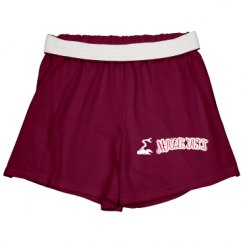 Slim Fit Cheer Shorts