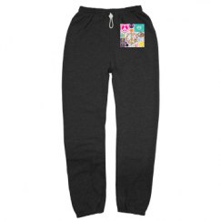 Unisex Long Scrunch Sweatpants