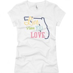 Ladies Slim Fit Basic Promo Jersey Tee