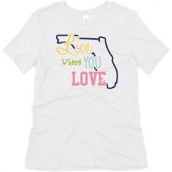 Ladies Relaxed Fit Super Soft Triblend Tee