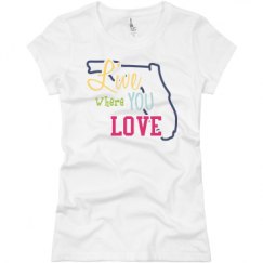 Ladies Slim Fit Basic Promo Jersey Tee