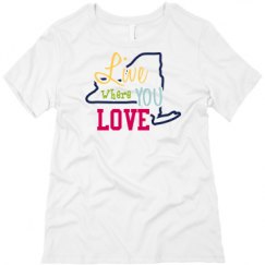 Ladies Relaxed Fit Tee