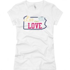 Ladies Slim Fit Basic Promo Jersey Tee