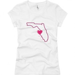Ladies Slim Fit Basic Promo Jersey Tee
